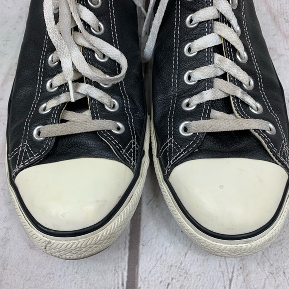 ❗️Sold❗️CONVERSE LEATHER low cut Men’s size 12 - Picture 5 of 7